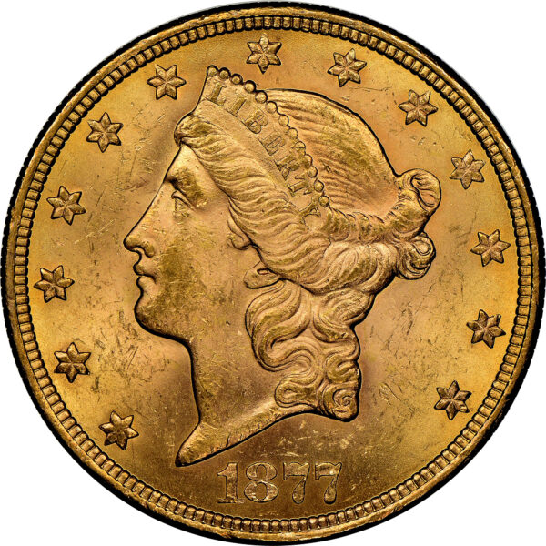 1877 $20 Liberty Head Double Eagle